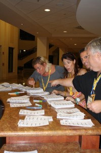 Tallying the votes for the Audience Favorite Award